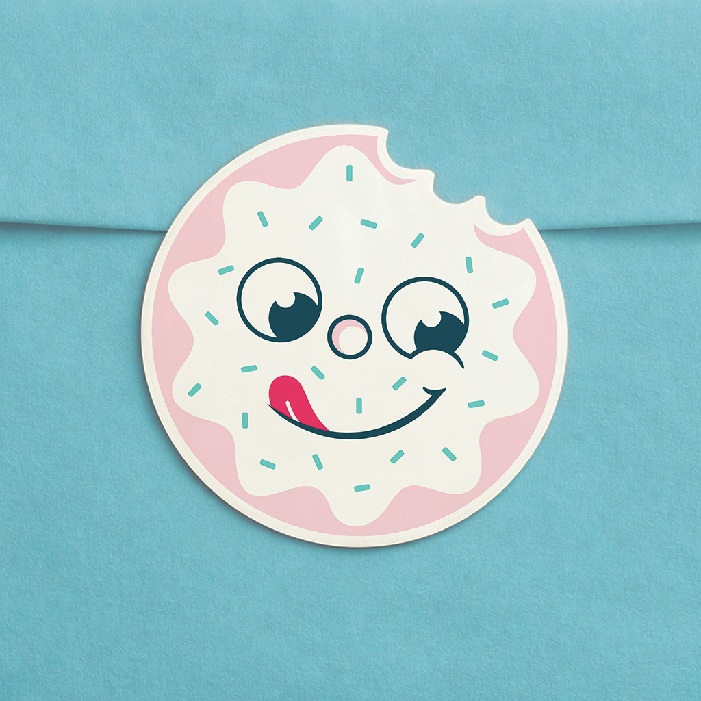 Jolly’s Donut Shoppe Logo, Branding, Packaging and Business Card Designs
