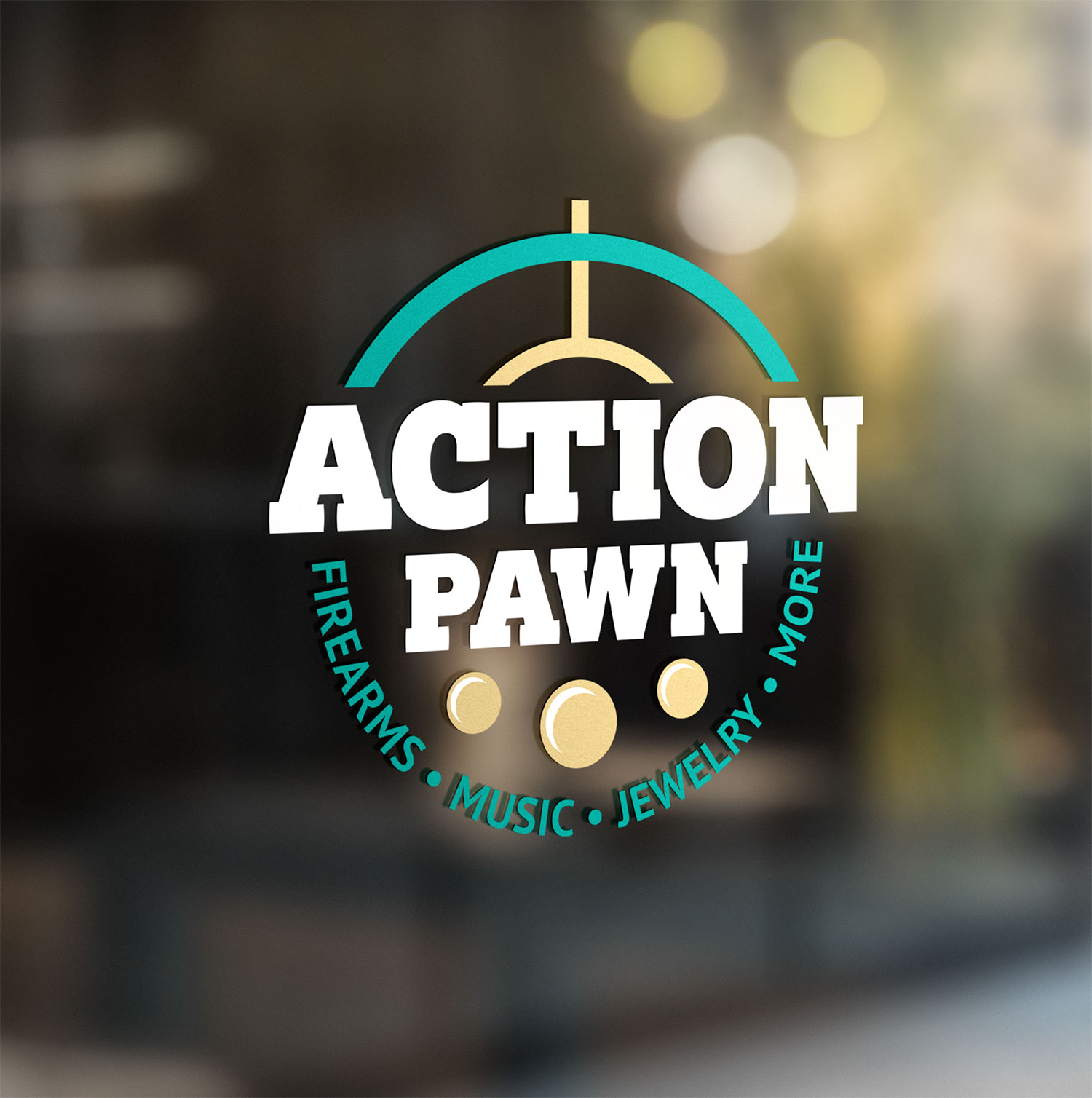 Action Pawn Logo, Branding and Website Design