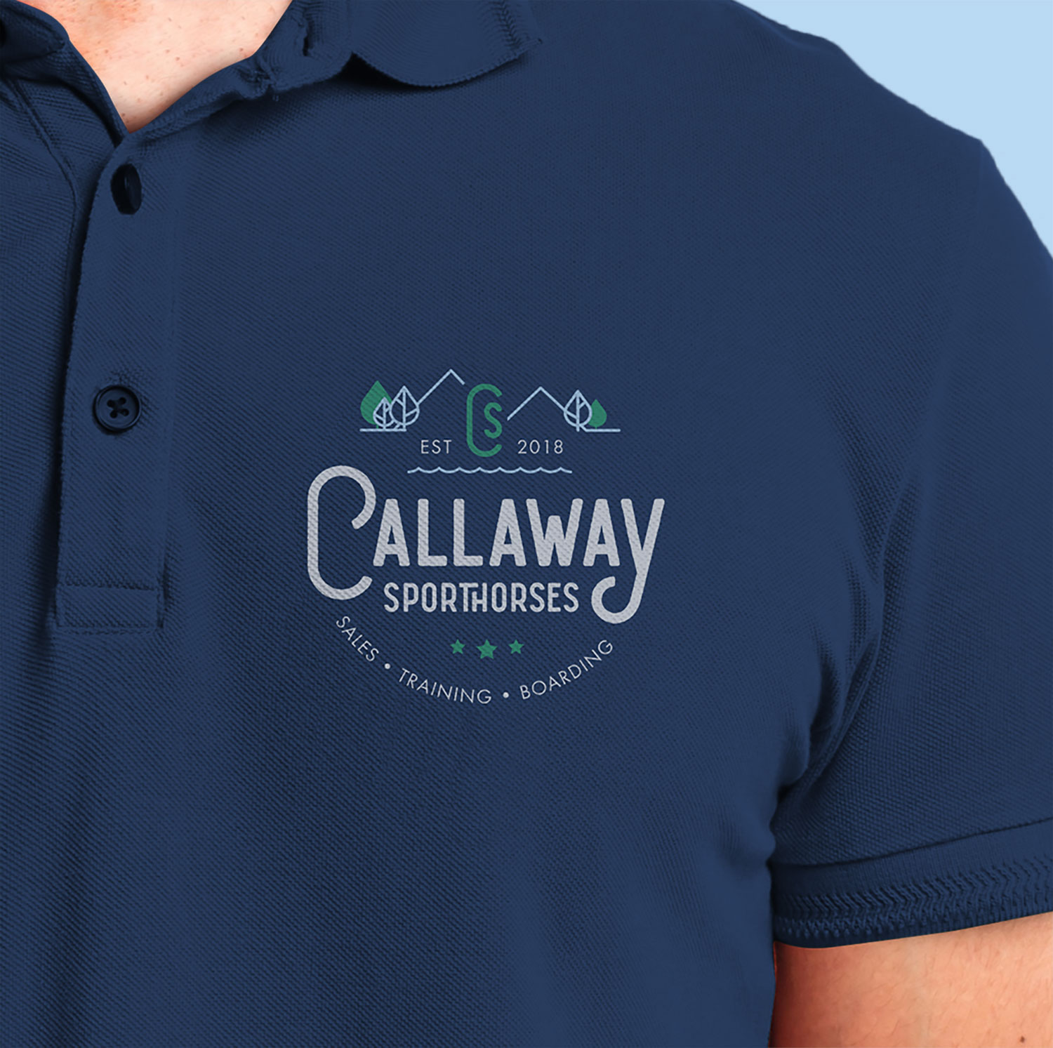 Callaway Sporthorses Logo, Branding and Apparel Design