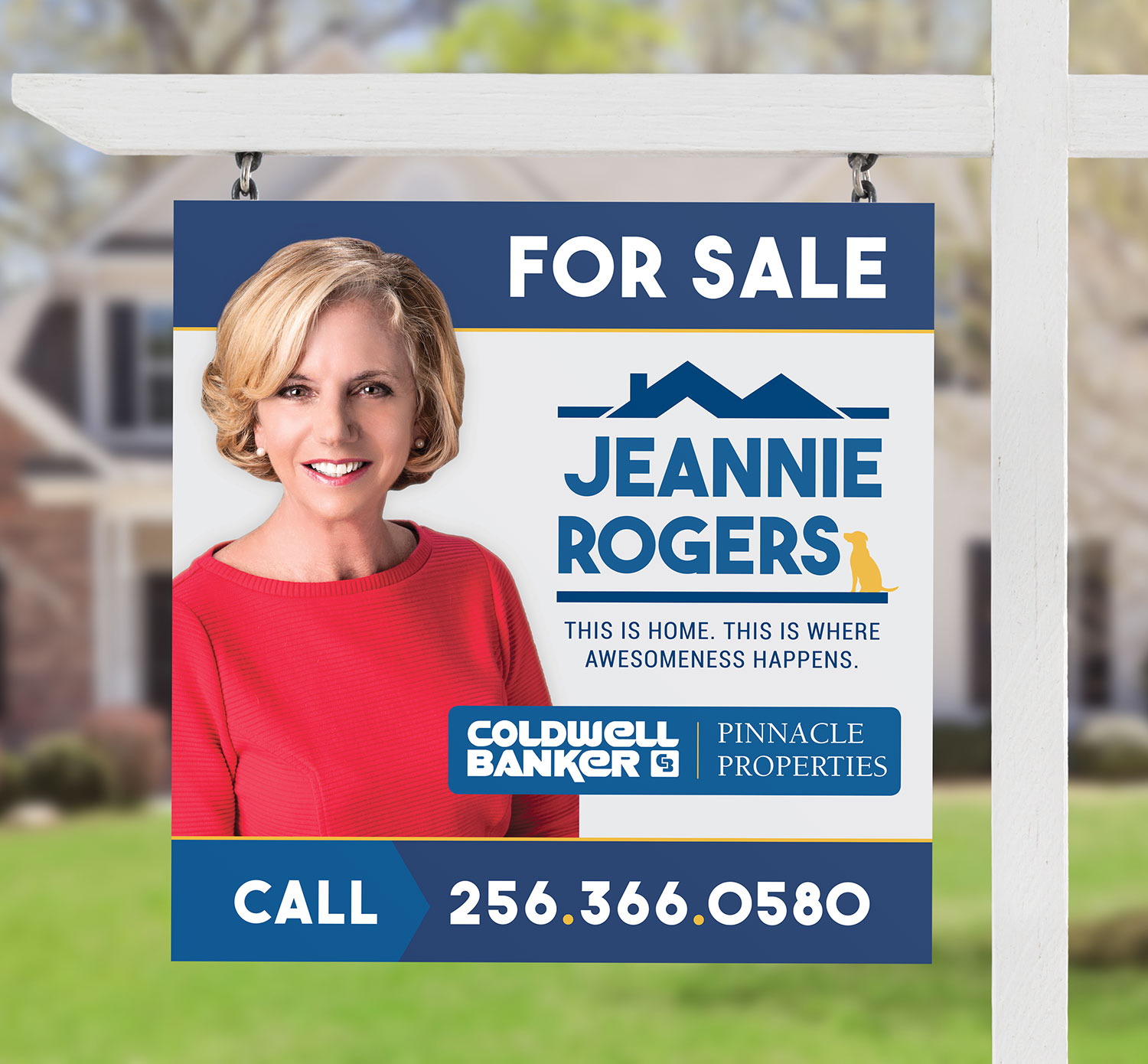 Jeannie Rogers Real Estate Branding, Advertising and Marketing Collateral Design