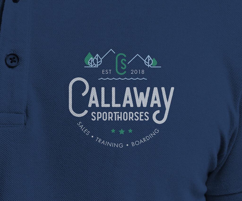 Callaway Sporthorses Logo, Branding and Apparel Design
